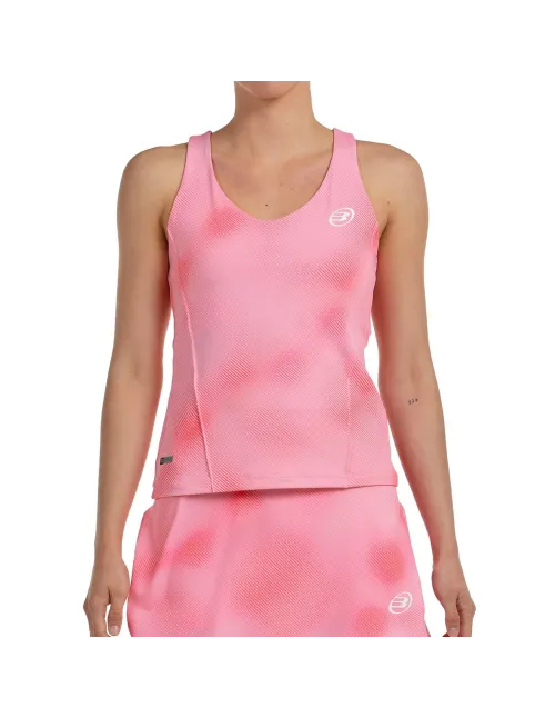 CAMISETA SIN MANGAS BULLPADEL MUJER DAN 711 CHICLE | Ofertas de pádel